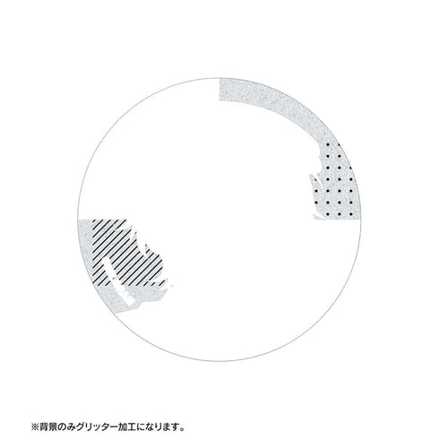 『MILGRAM -ミルグラム-』描き下ろし 5th Anniversary ver. トレーディンググリッター缶バッジ(単位/BOX)【202510再販】
